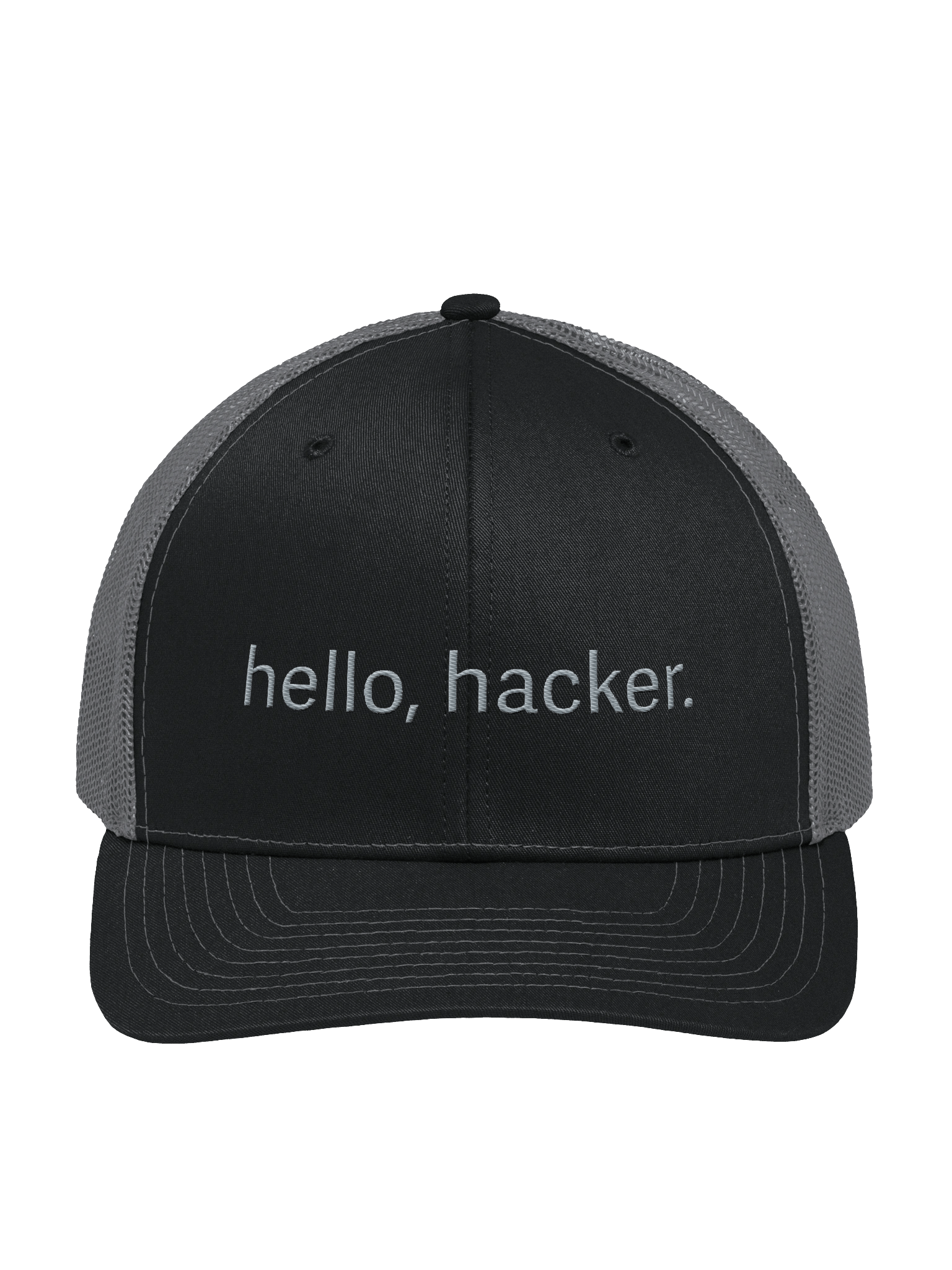 Hello Hacker Snapback Trucker Hat product image (1)