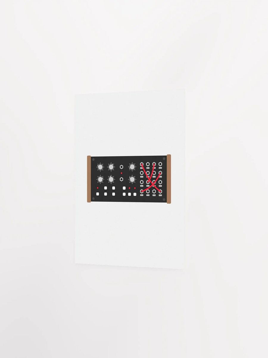 Semi-modular Analog Synth Print product image (15)