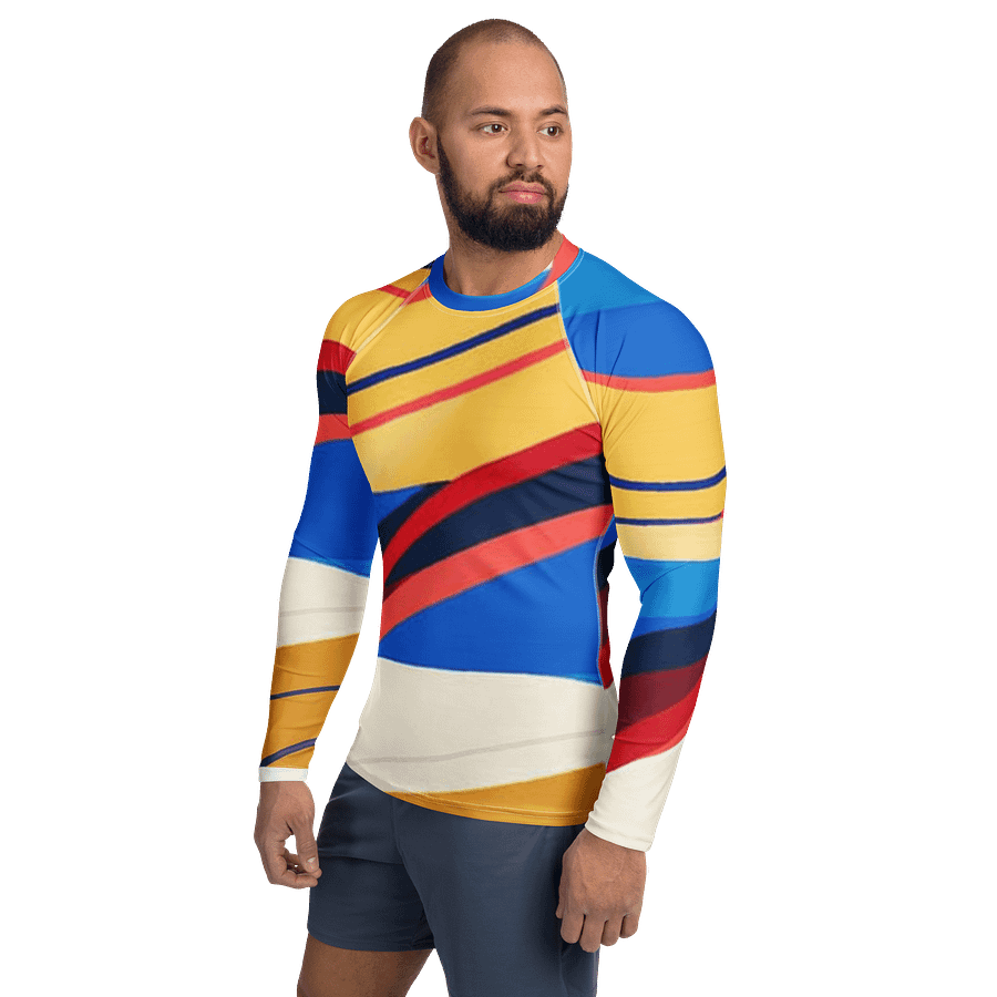 Sun-Safe Performance: Men's All-Over Rash Guard product image (3)