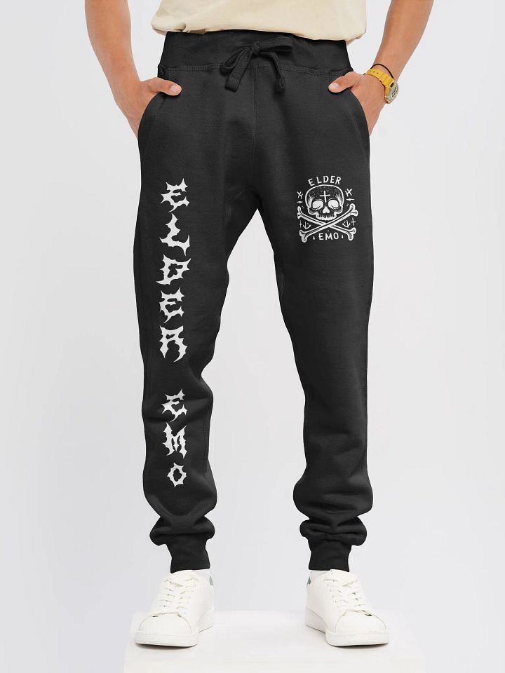 Elder Emo Skull Fleece Cuffed Joggers product image (1)