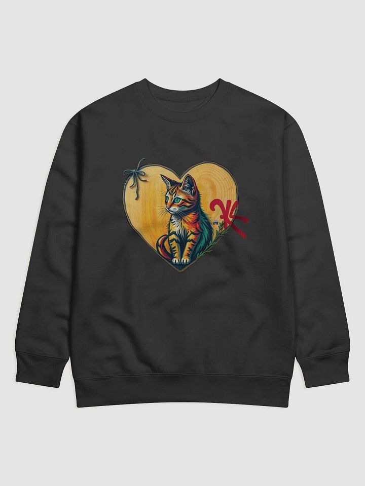 Katze Herz Schleife product image (9)