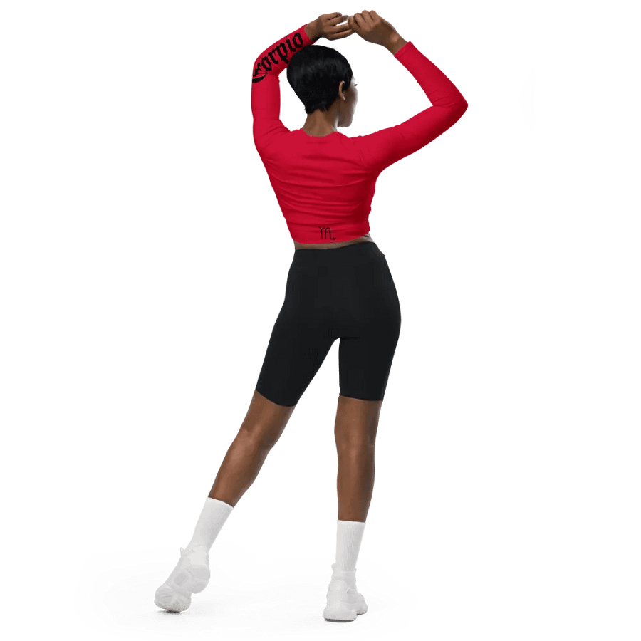 Red Scorpio Recycled Crop Top product image (5)