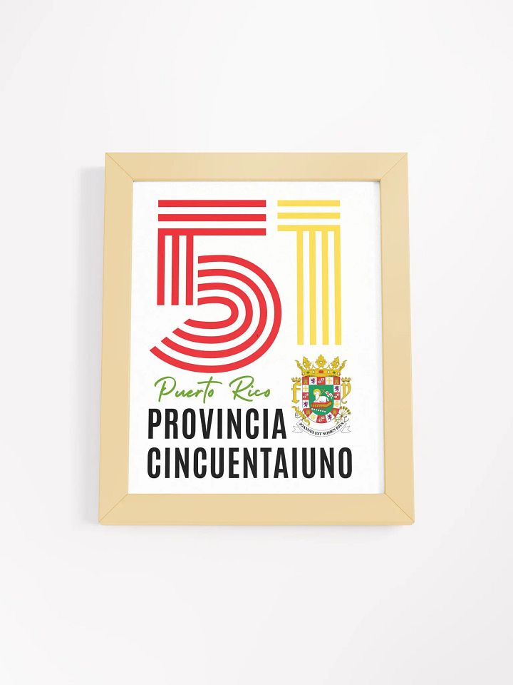 Cuadro - Provincia 51 Puerto Rico España product image (1)