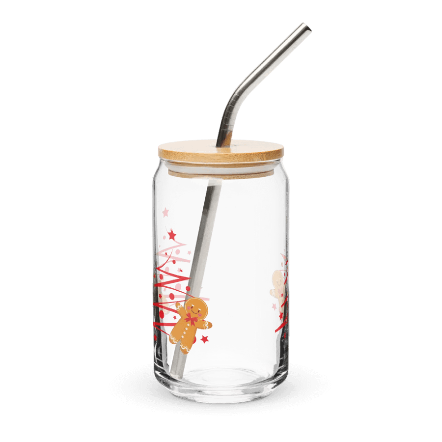 Gingerbread Christmas Glass product image (4)