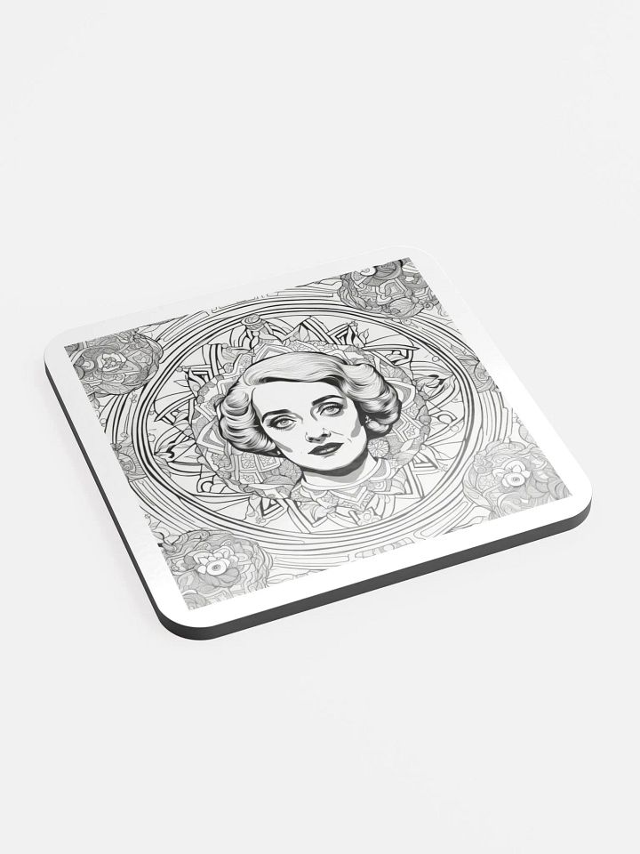 Mandala Muse Glossed Cork Coaster product image (2)