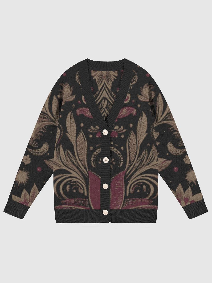 Floral Fusion Jacquard Knit Cardigan product image (4)