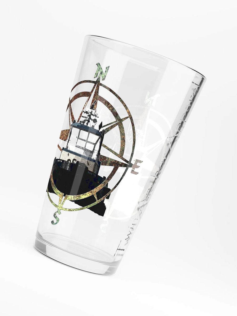 Compass Rose Pacific Titan 16oz Pint Glass product image (6)