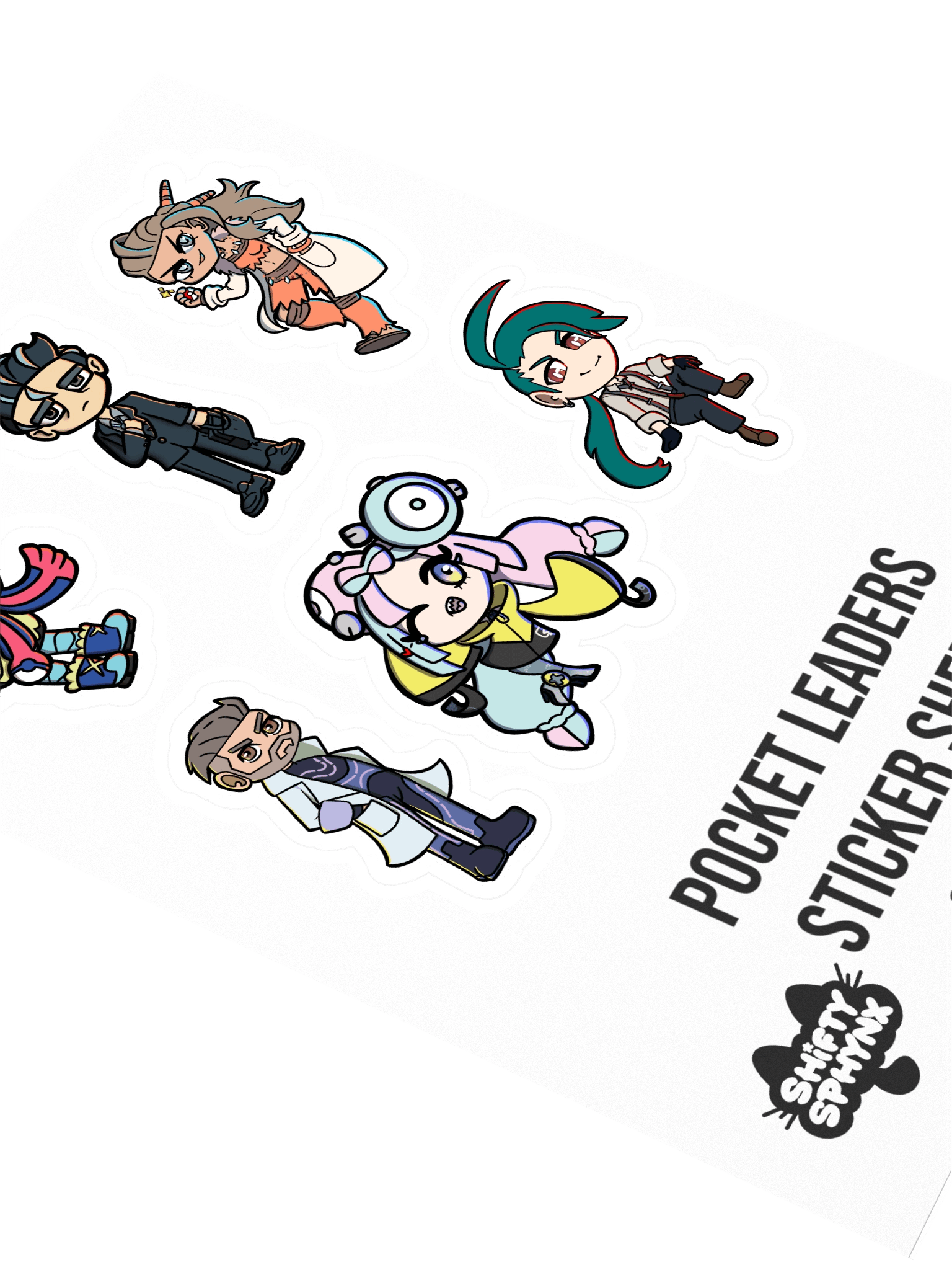 Pocket Leaders Sticker Sheet Series 1 product image (2)