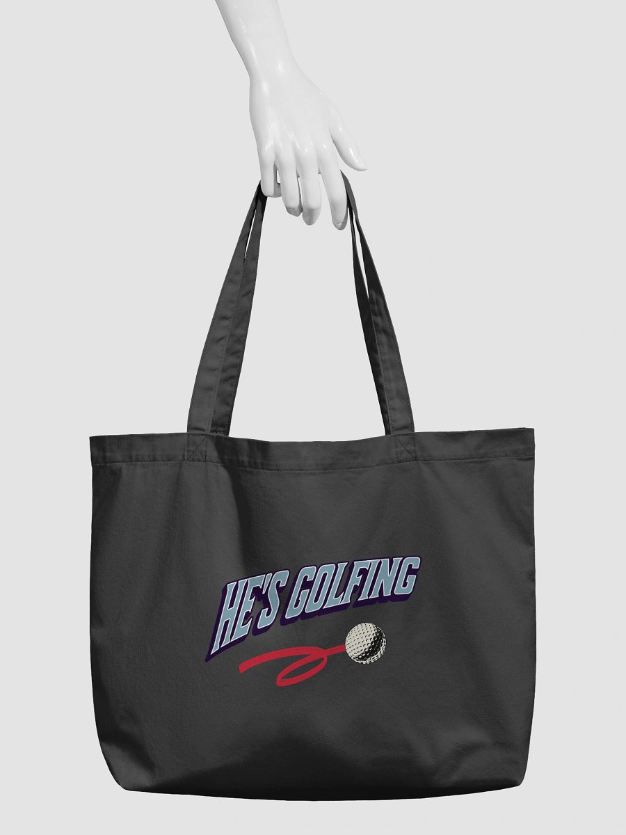 Hes Golfing Speedy Golfer Organic Tote product image (3)
