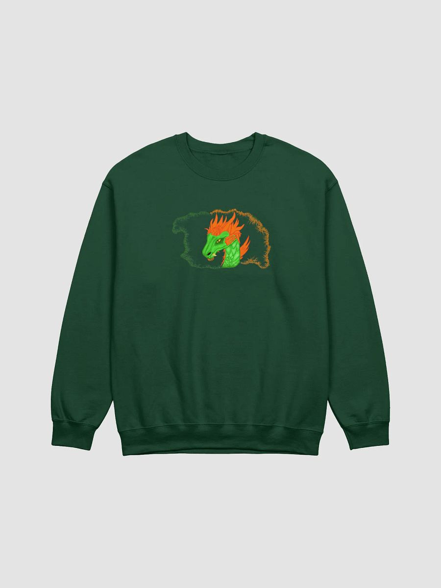 Fiery Dragon Head Crewneck Sweatshirt product image (1)