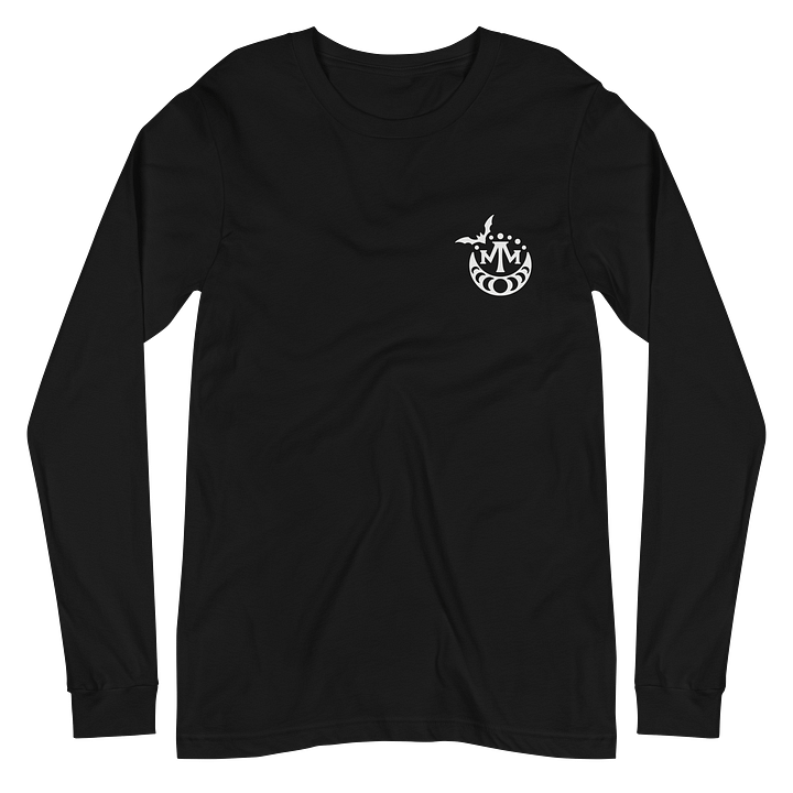 𝖌𝖔𝖙𝖍𝖎𝖈𝖈 long sleeve tee (back print) product image (1)