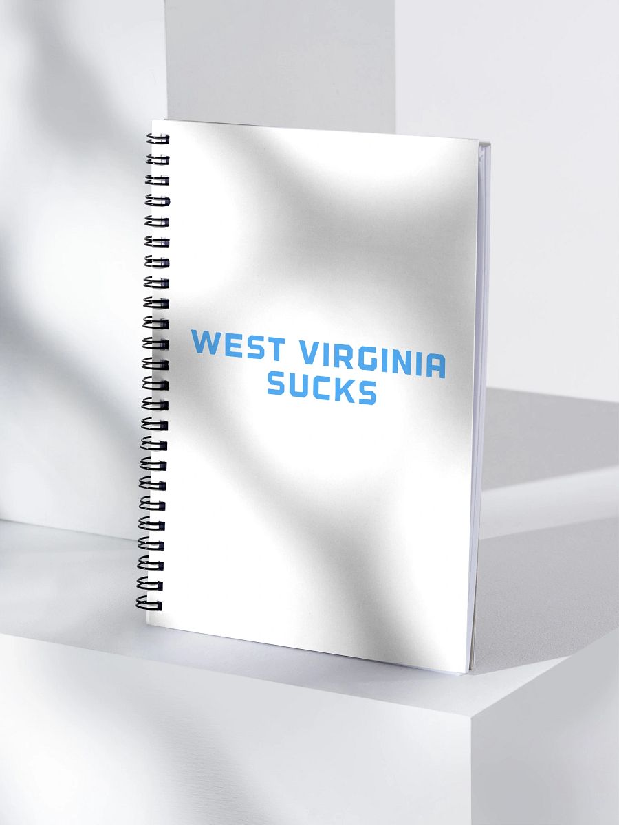 West Virginia Sucks Spiral Notebook product image (4)