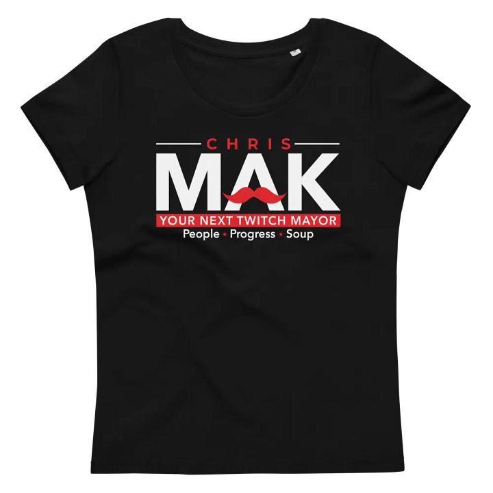 CHRIS MAK MAYOR WOMENS Black T product image (2)