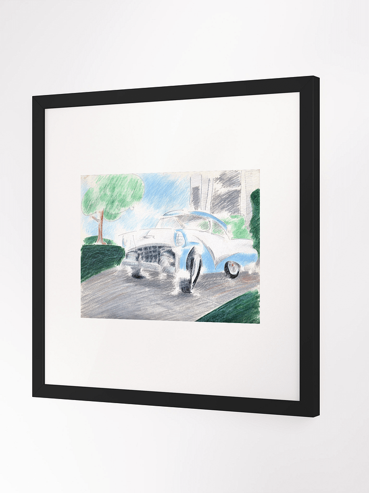 '56 Ford 1984 print framed product image (2)