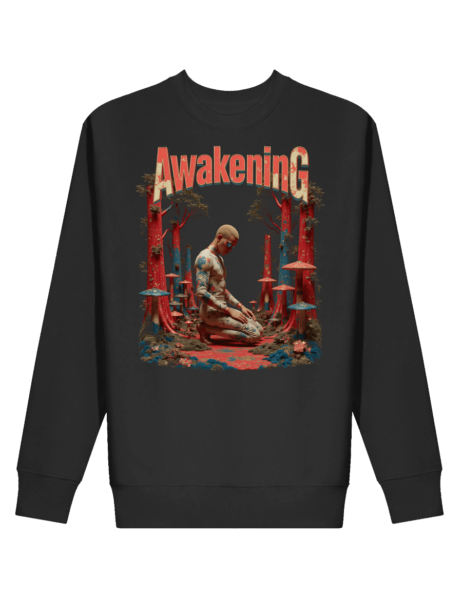 Spiritual Awakening Mystical Mushroom Grove Premium Sweatshirt product image (12)