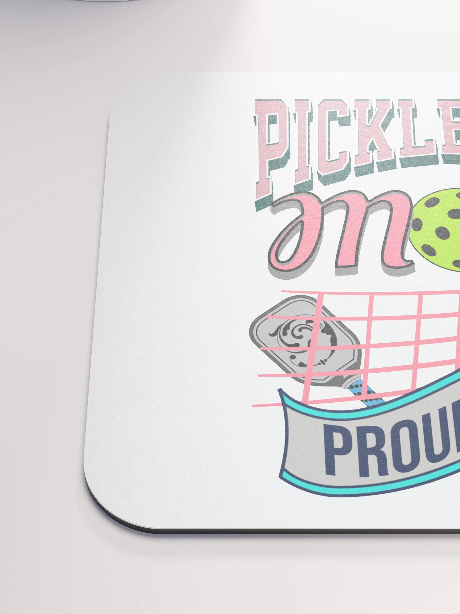 Pickleball Mom Proud And Loud Mouse Pad product image (6)