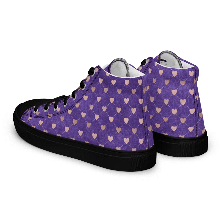 Men's Glowing Hearts Galore High Tops product image (8)