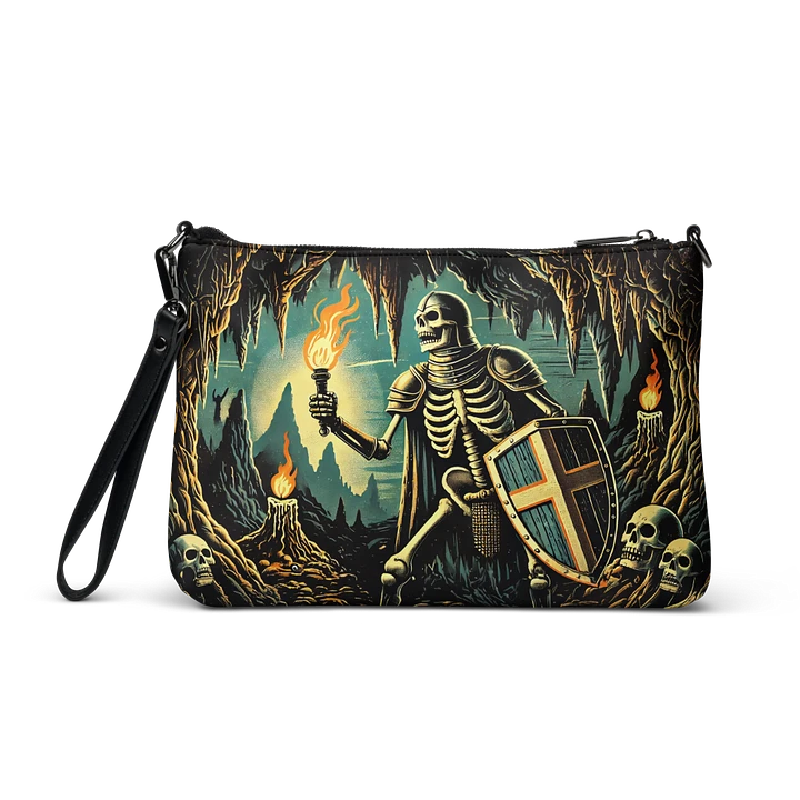 Skeleton Knight Explorer Crossbody Bag - Spooky Monster Purse product image (2)