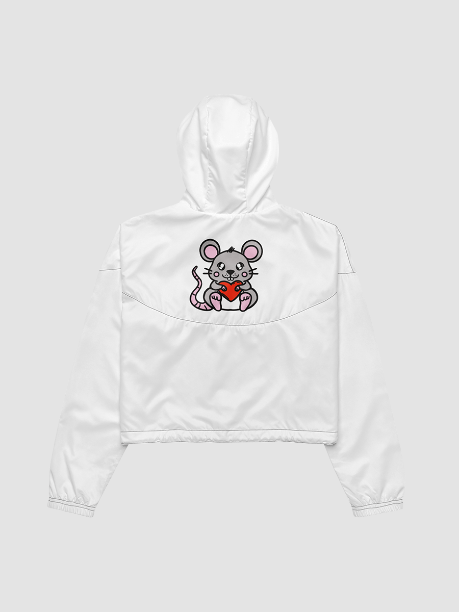 [Rat707] All-Over Print Women's Cropped Windbreaker product image (2)