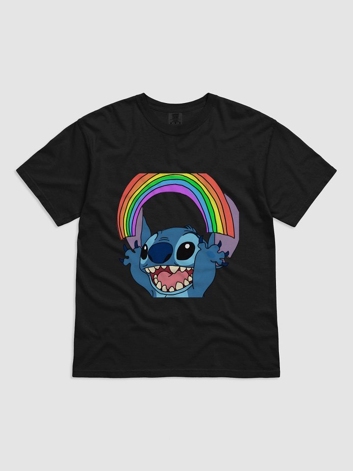 Just4FunRoy Stitch regenboog T shirt product image (6)