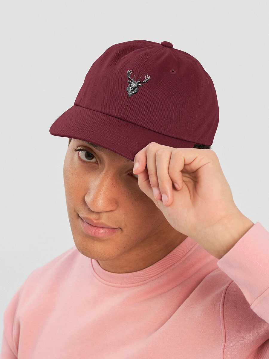The Stag emblem low profile dad style hat product image (21)