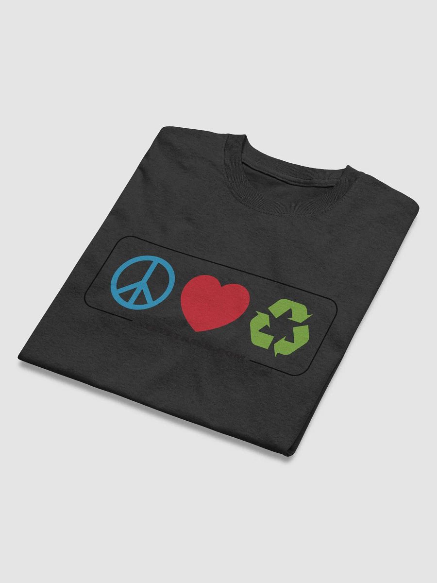 Peace, Love, Recycle T-Shirt product image (4)