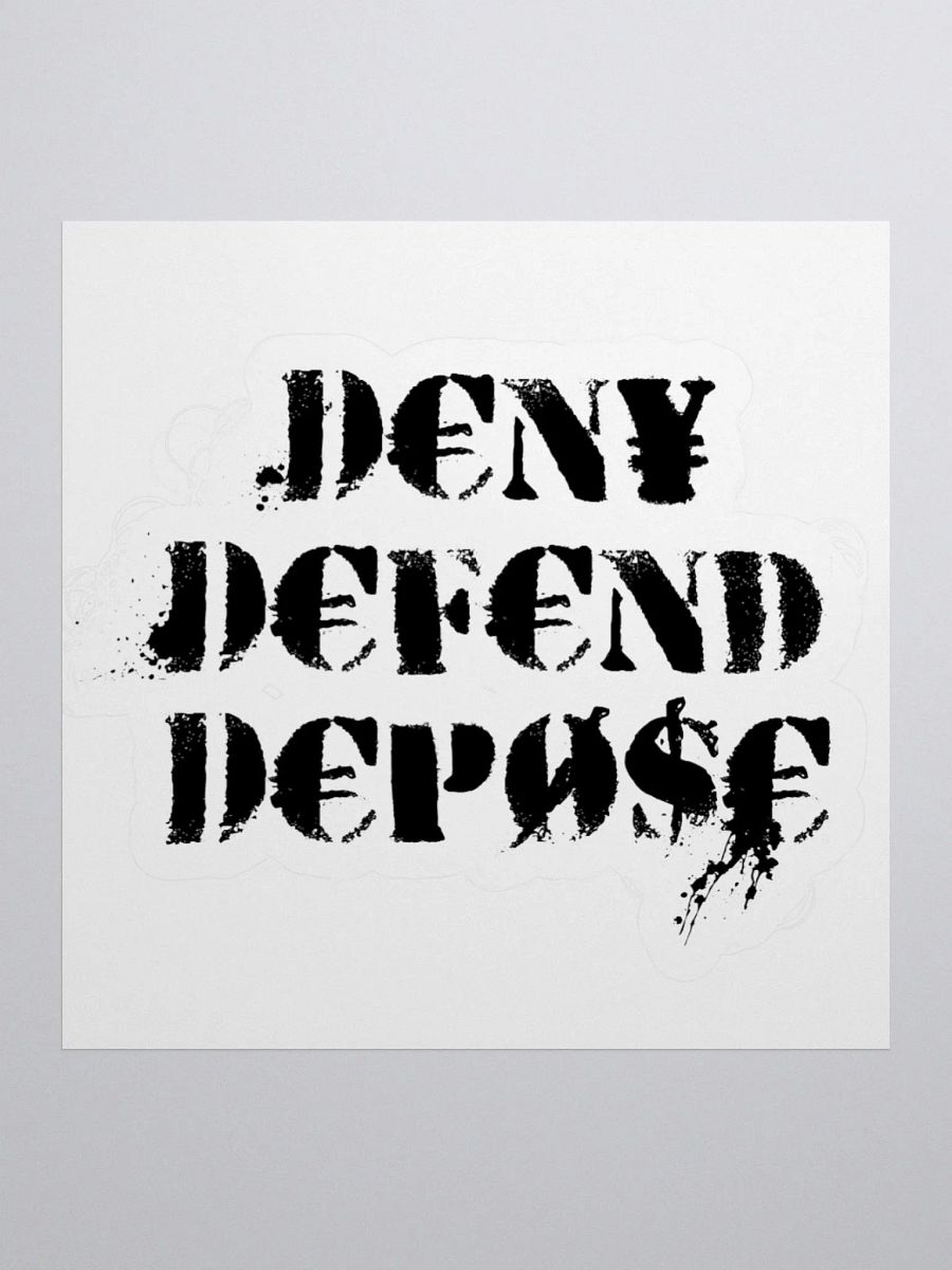 D\\D//D Sticker product image (3)