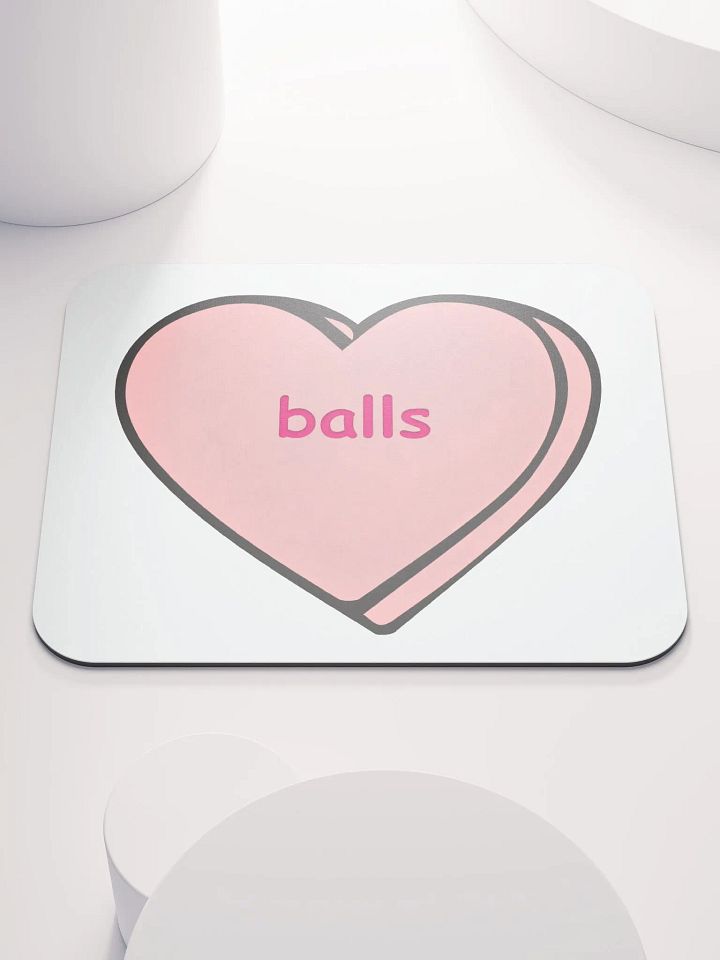 Love-balls Mouse Mat product image (1)