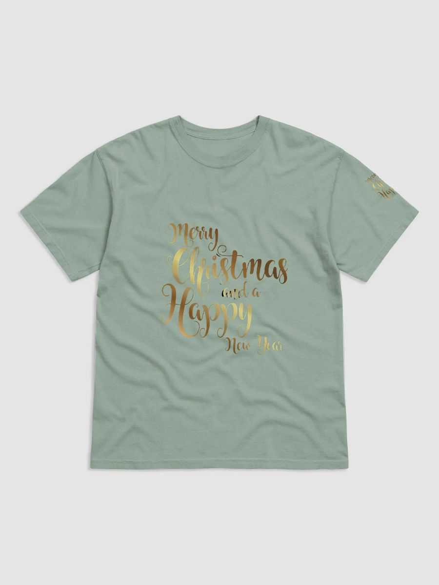 Golden Festive Script T-Shirt product image (4)