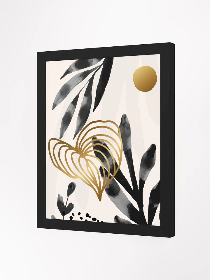 Golden Botanical Bliss Framed Poster product image (23)