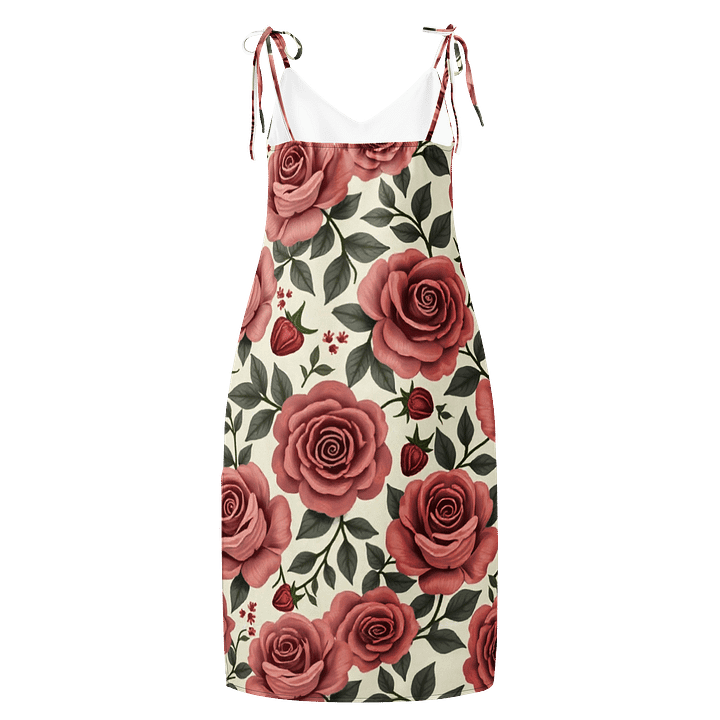 Barry Grady Red Roses All-Over Slip Dress product image (1)