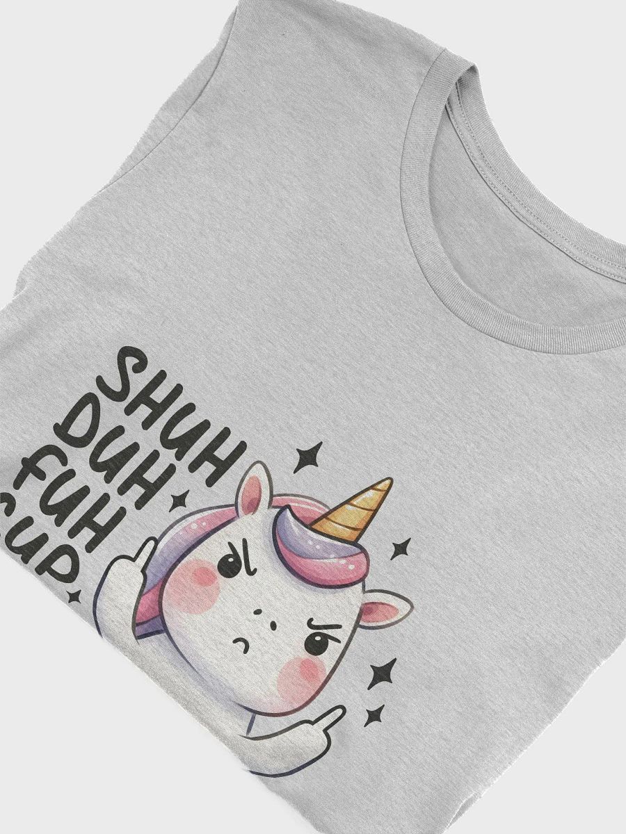 Grumpy Unicorn Middle Finger T-Shirt product image (45)