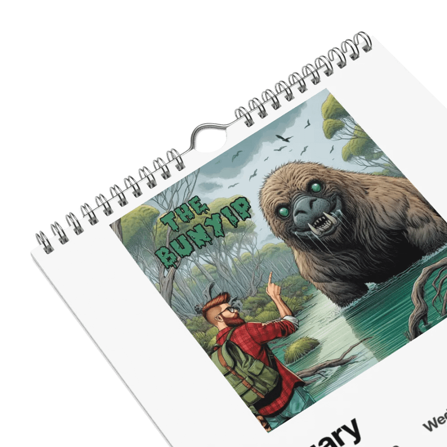 All Aussie Cryptid Adventures - Calendar product image (9)