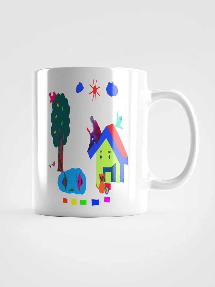 White Glossy Mug : childhood product image (5)