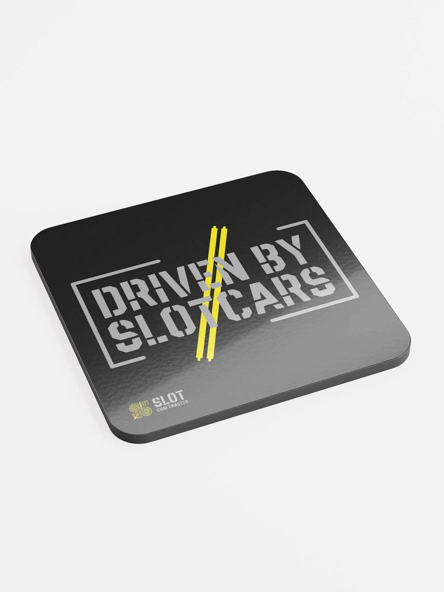 Driven by SlotCars: Glossed Cork Coaster product image (2)