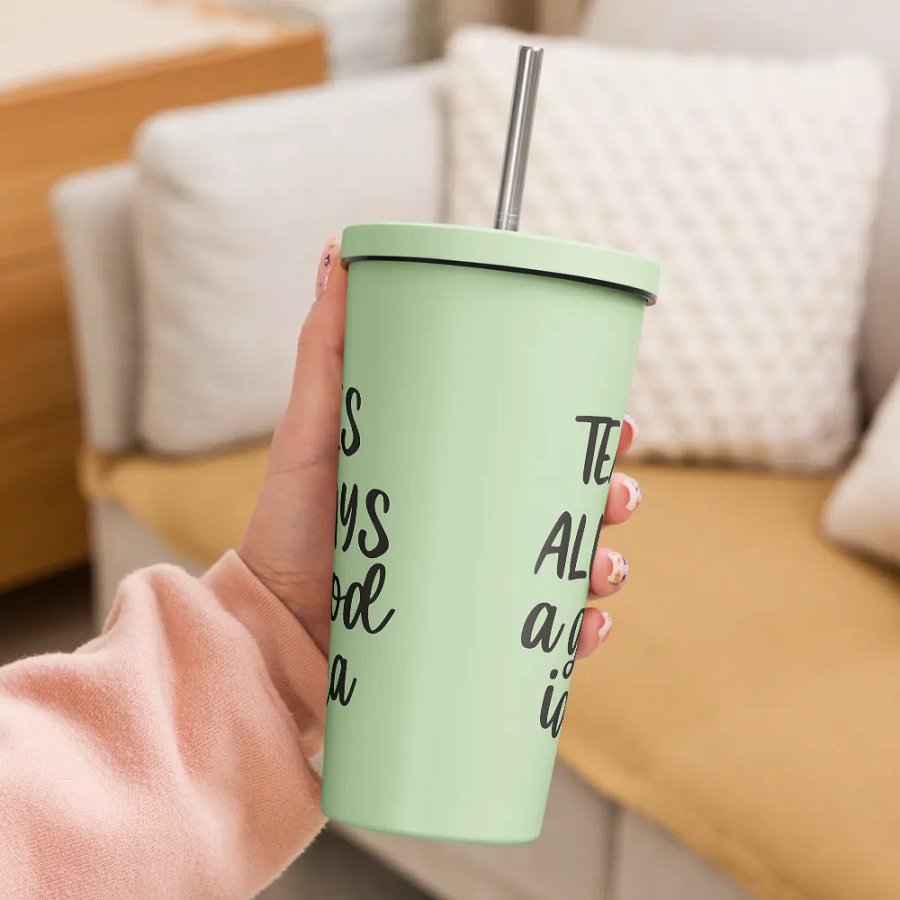 Vibrant Insulated Tumbler: Sip in Style! product image (12)
