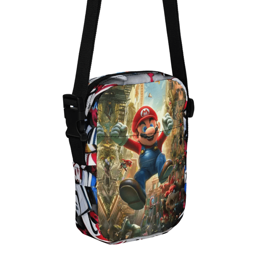 Buhay Tuklas Fantasy City Mario All-Over Print Crossbody Bag product image (4)