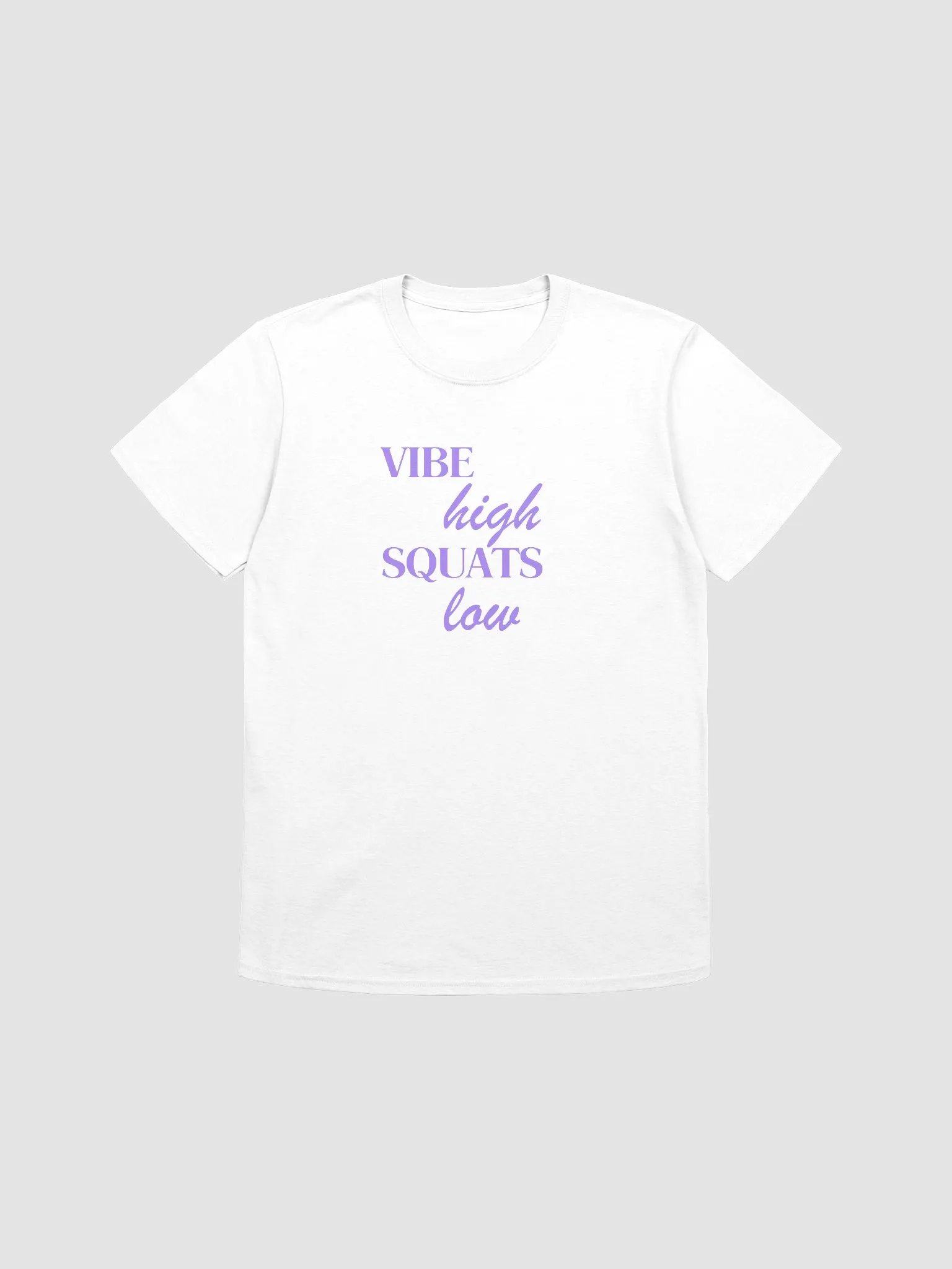 VIBE HIGH SQUATS LOW TEE product image (37)