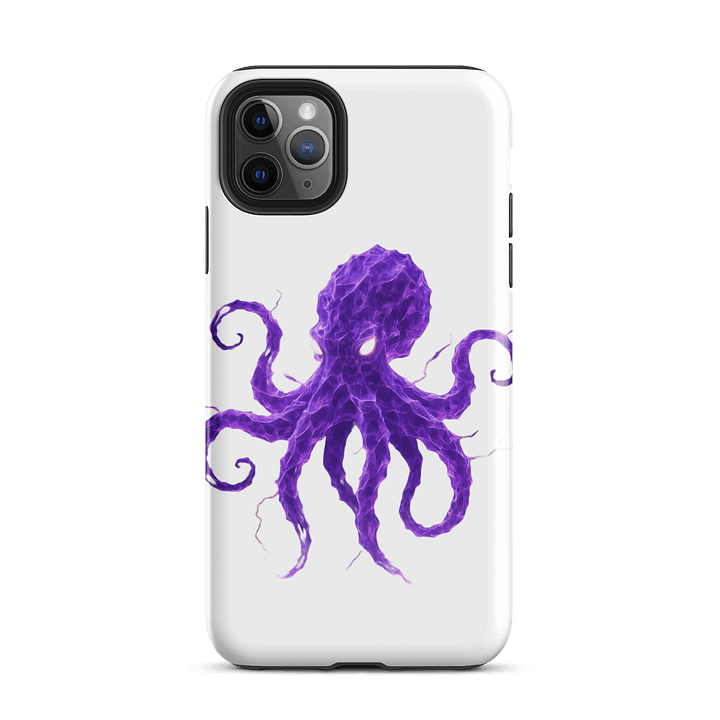 Electric Purple Octopus Tough Case for iPhone® product image (51)