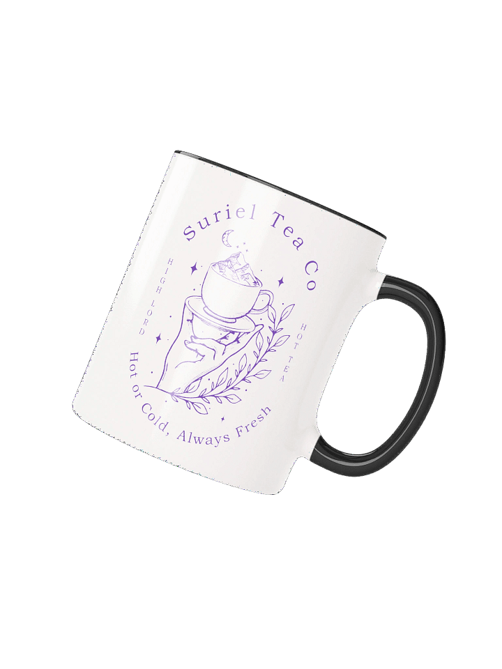 The Suriel Tea Co Suriel Tea Company Spill The Tea Velaris ACOTAR Symbol Two-Tone Coffee Mug 1WH3 product image (2)