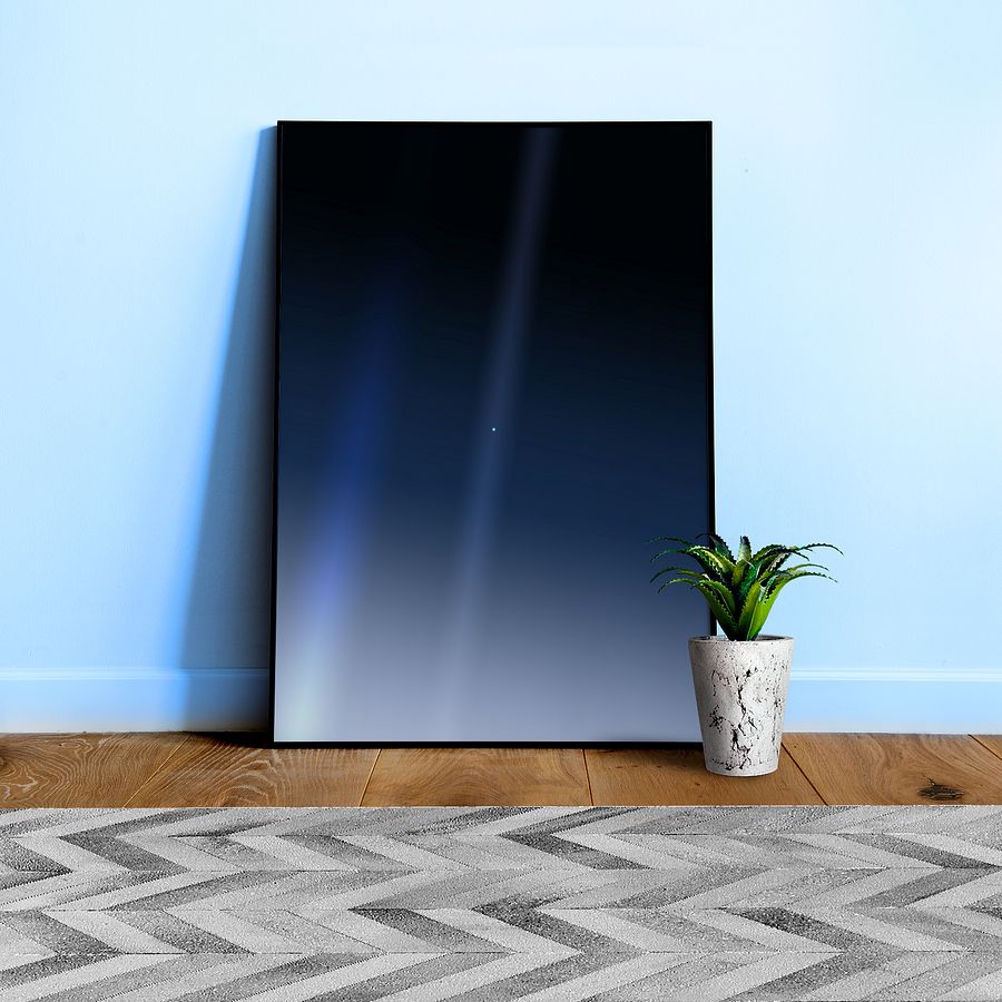 Pale Blue Dot poster, NASA Voyager 1 (2020 revision) — Space poster product image (3)