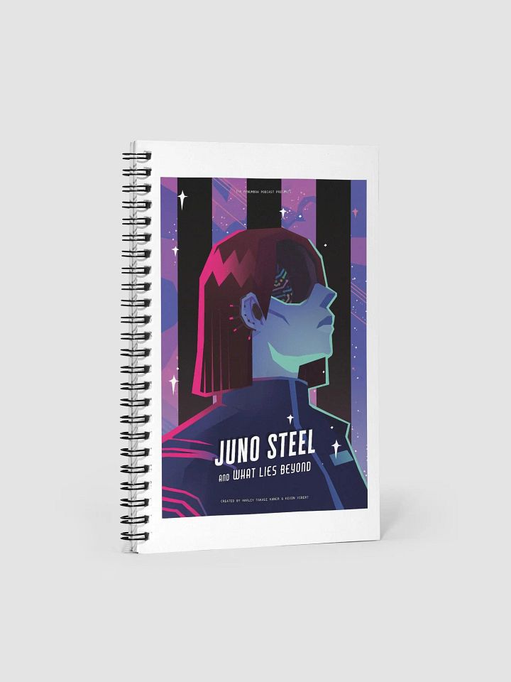 Juno Steel and What Lies Beyond (Part 2) Spiral Notebook product image (1)