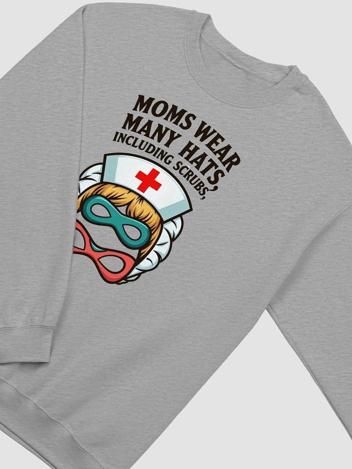 Supermom Scrubs Crewneck Sweatshirt product image (12)