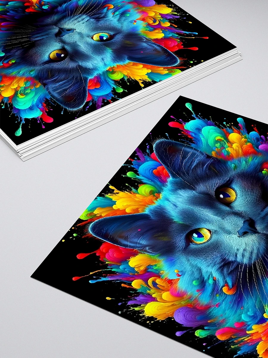 Kiss Cut Stickers: Russian Blue product image (4)