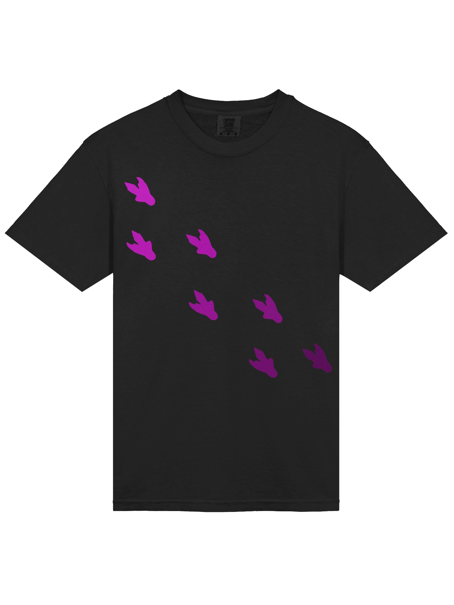 Raptor Tracks T-Shirt (Pink) product image (3)