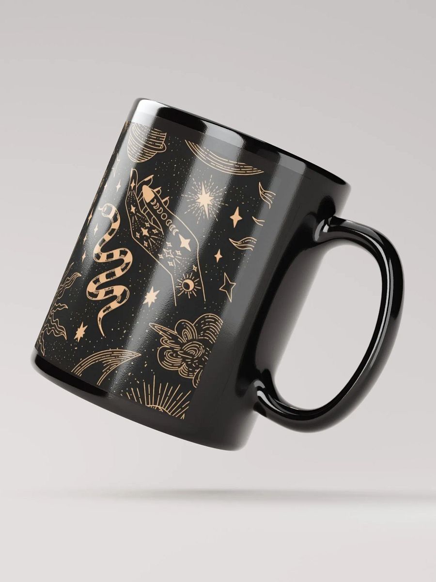 Vintage Black & Gold Celestial Mug product image (6)