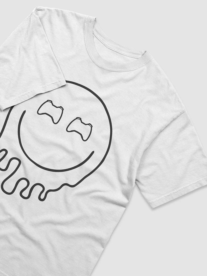Drip Smiley Controller Face T-Shirt (Black) product image (2)