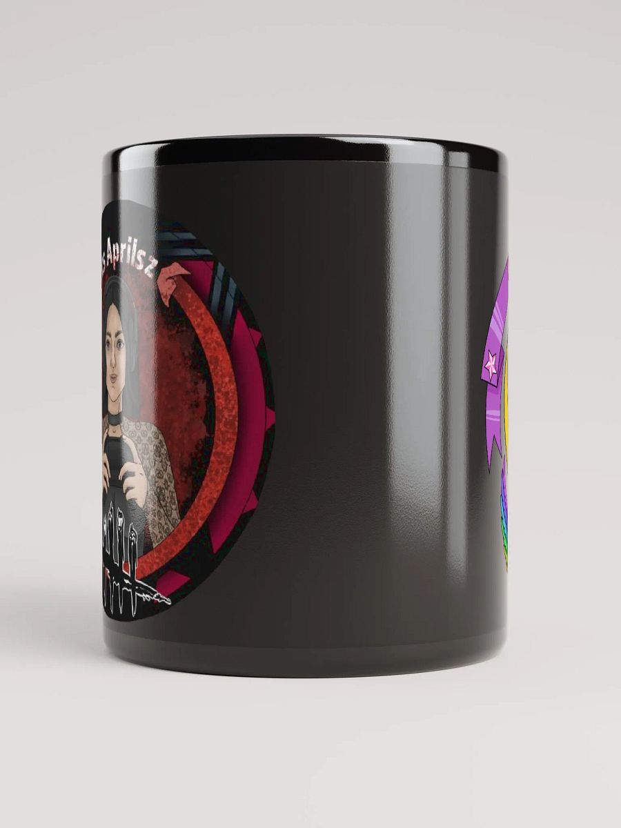 ItsAprilsz Double Logo Black Mug product image (5)