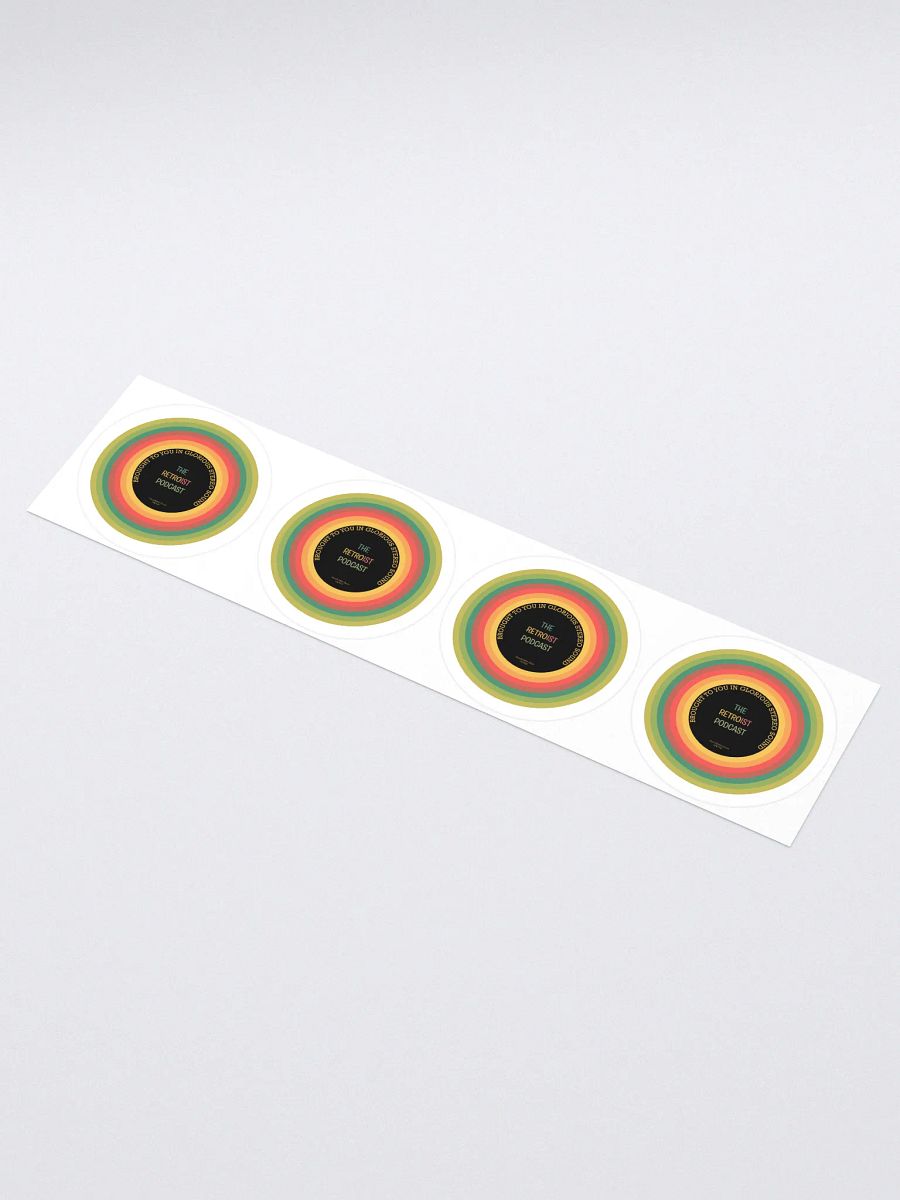 Retroist Podcast Stickers product image (1)