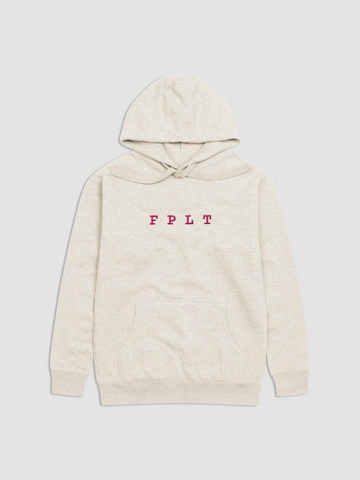 PERIOD in steno - Embroidered Hoodie (pink) product image (1)